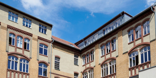 Außenfassade eines Bürogebäudes