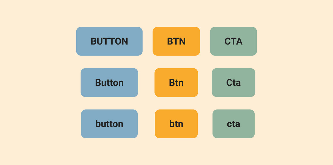 Naming convention: The art & value of consistent UI terminology