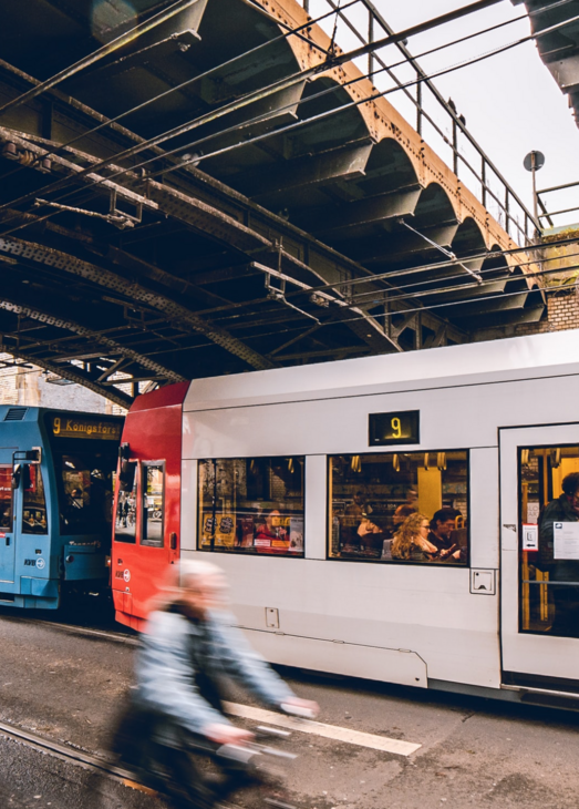 Strassenbahn bei Köln