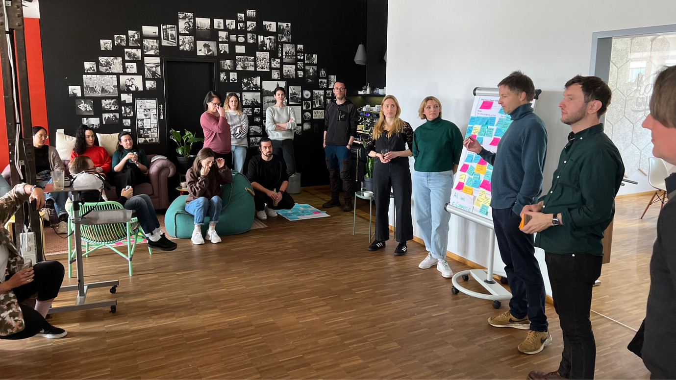 Präsentation der Ergebnisse beim Moccu-Agenturtag 2023